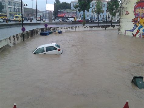 inundações em portugal